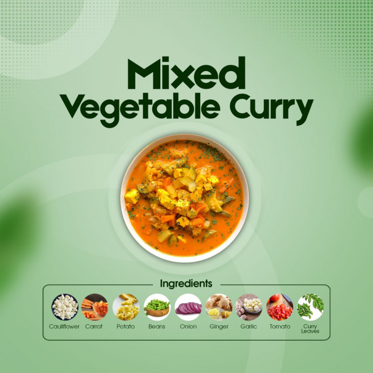 Instant Mixed Vegetable Curry Kit